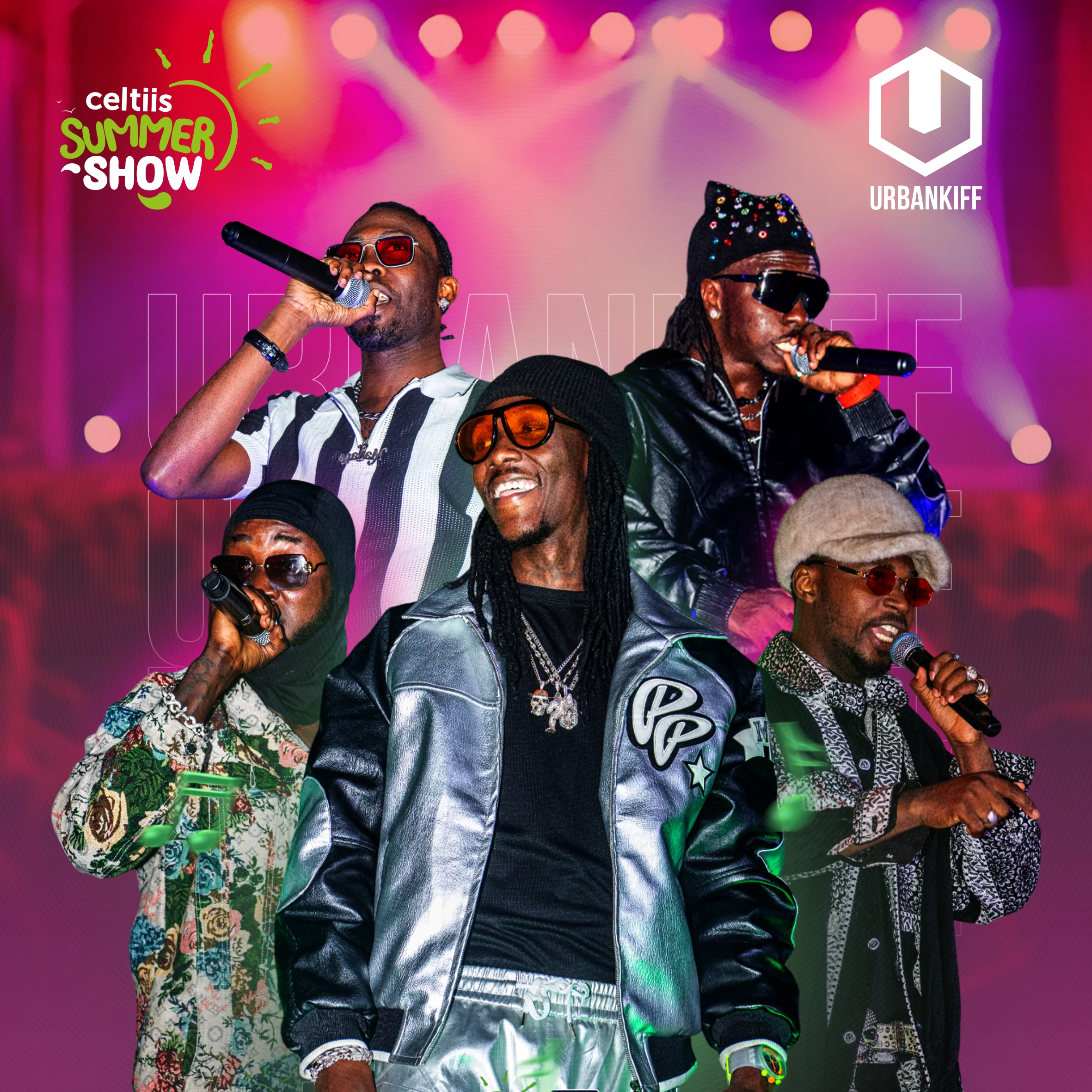 CELTIIS SUMMER SHOW ACTE 2 : UNE SOIRÉE 100%  BÉNINOISE INOUBLIABLE