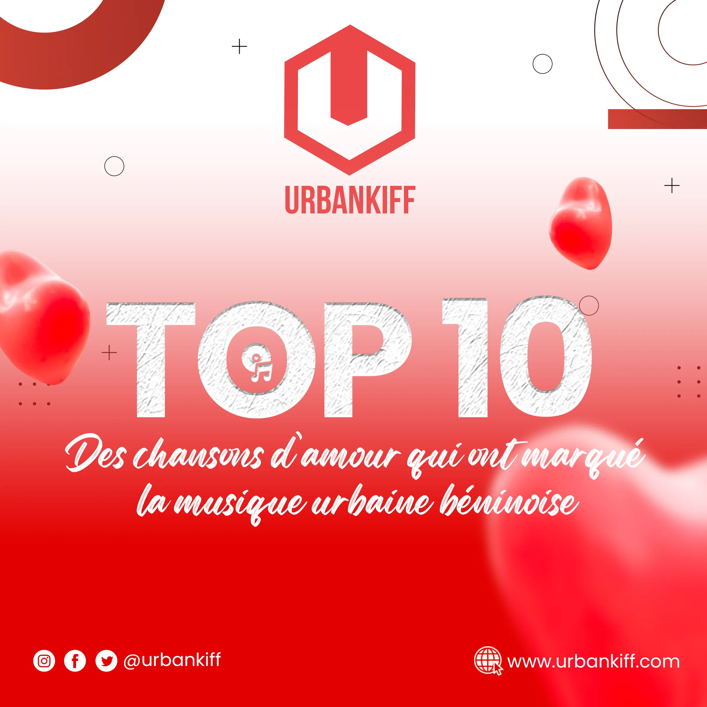 Top 10 des chansons d'amour qui ont marqué la musique urbaine béninoise