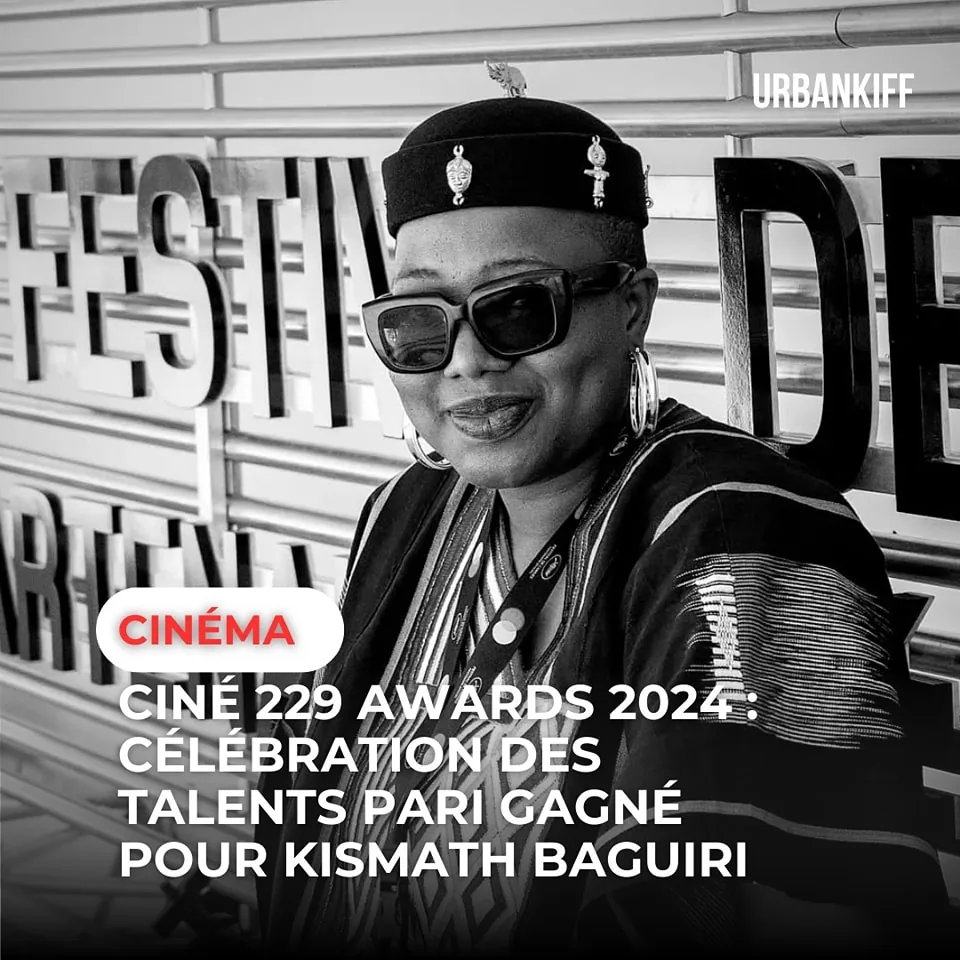 CINÉ 229 AWARDS 2024 : CÉLÉBRATION DES TALENTS PARI GAGNÉ POUR KISMATH BAGUIRI
